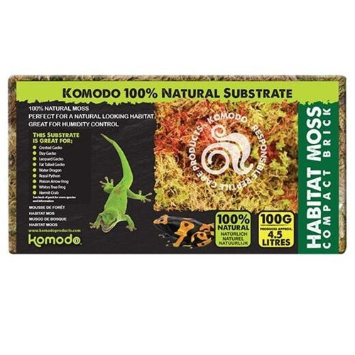 Komodo Habitat Moss rahkasammal 4,5L